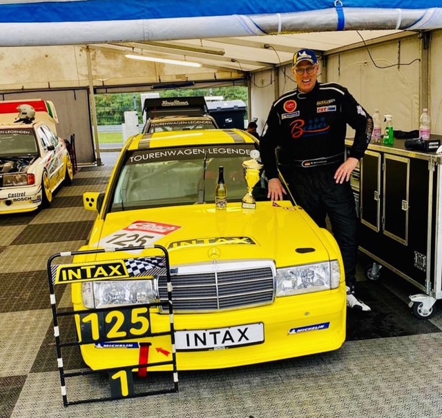 Norbert Heisterkamp auf der Rennstrecke